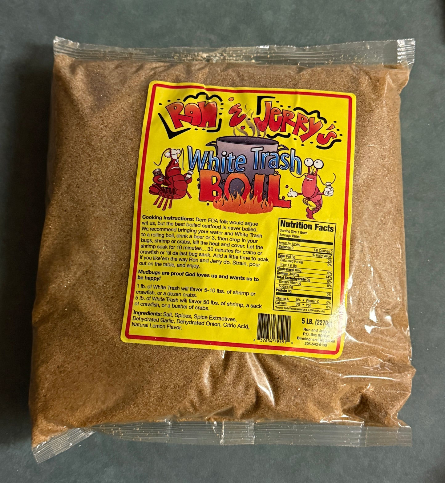 White Trash Boil 5lb Bag