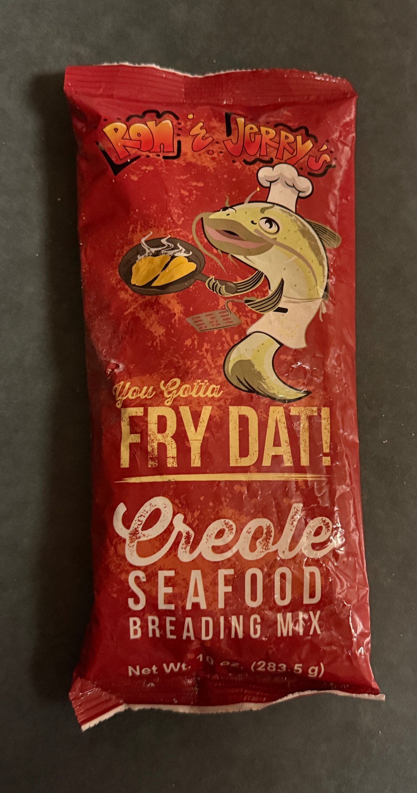 You Gotta Fry Dat! Creole Seafood Breading Mix - 10oz Bag